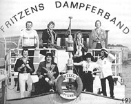 oben: Fritzen, Born, Schneider, Kardaetz, unten: Biege, Mentzel, Hagen, Müller (v. links)